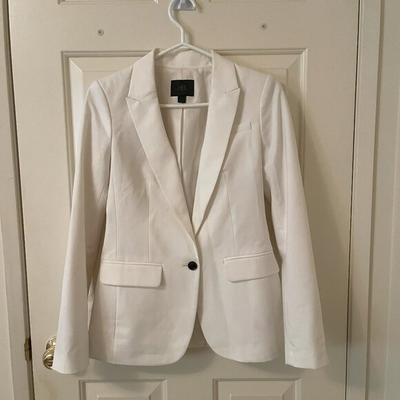 Banana Republic Ivory Blazer Size 2 - Picture 1 of 8